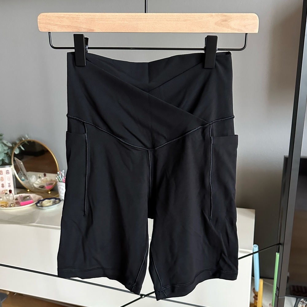 Aerie Offline Crossover Black Bike Short